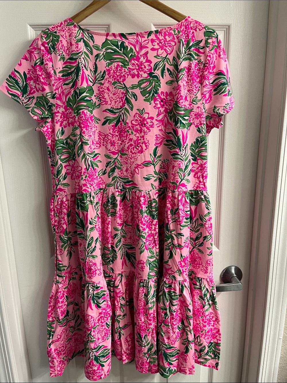 NWT Lilly Pulitzer Geanna Dress in Conch Shell Pink Koala La La - Picture 8 of 9